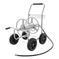 VEVOR Hose Reel Cart, Hold Up to 250 ft of 5/8---- Hose, Garden Water Hose Carts Mobile Tools with 4 Wheels, Heavy Duty Powde