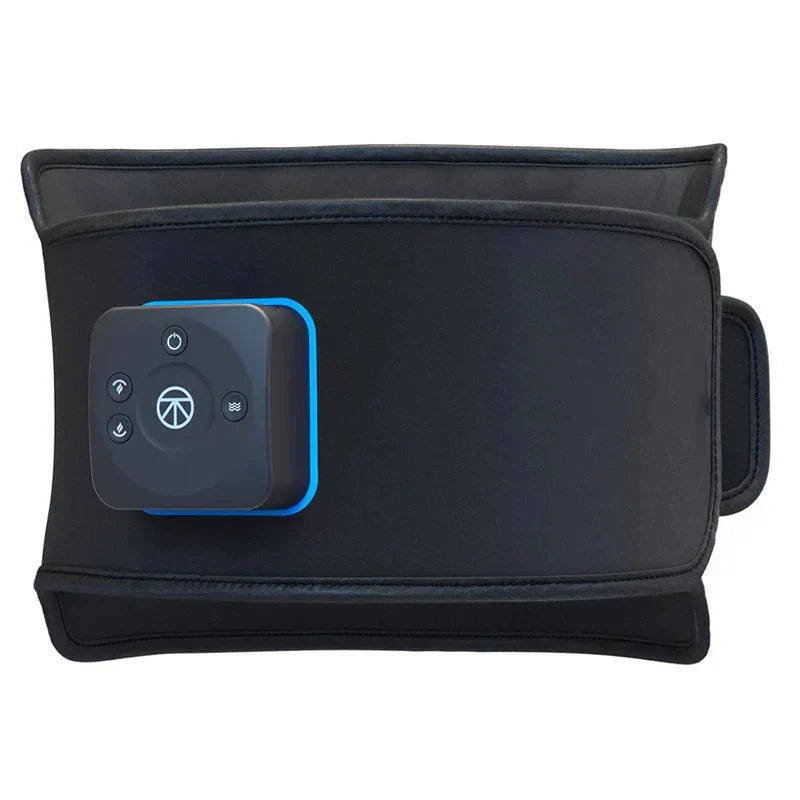 RecoveryTherm Back - Hot Vibration Back and Core Wrap for Athletes - Advanced Hot Vibration for Pain Relief Wrap with Cryothe