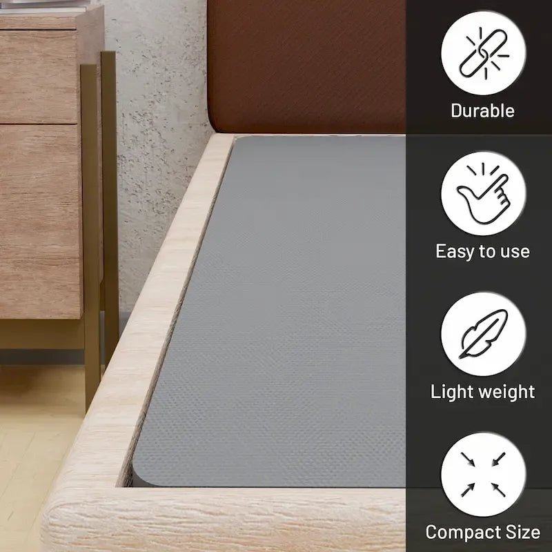 ONETAN 1.5-Inch Split Bunkie Board for Mattress Support - Fully Assembled, Enhanced Comfort, Gray - image 6
