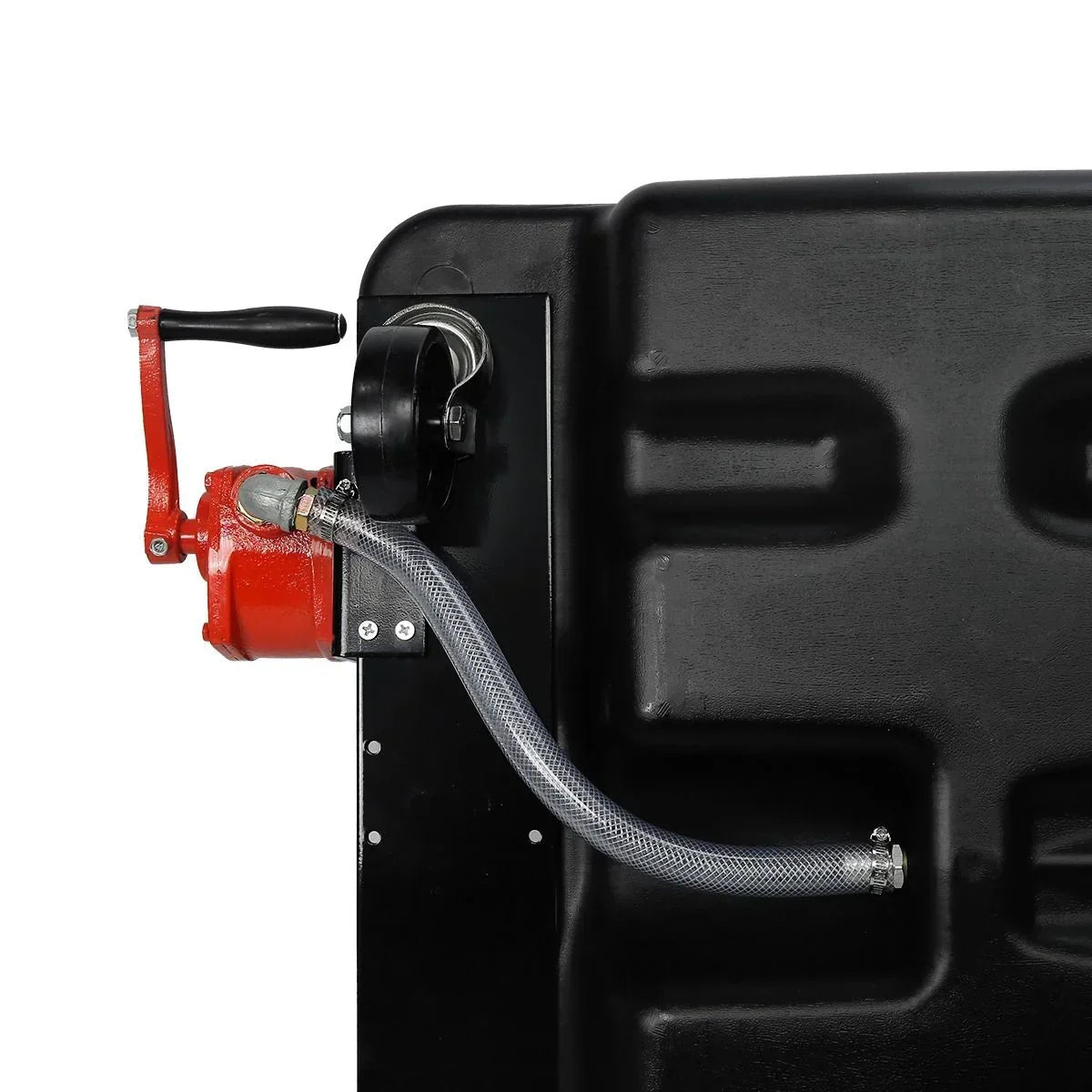 Oil Drain Container 17 Gallon w/Pump Hose Low Profile Car Drainer
