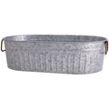 Better Homes & Gardens Galvanized Oval Tub, 20.27" L x 11.22" W - image 1
