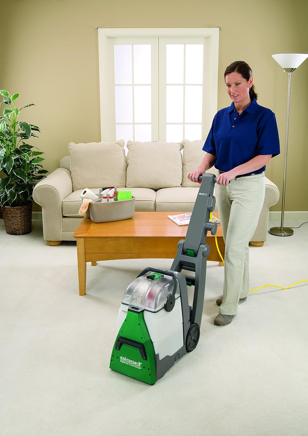 Commercial Bissell BigGreen Commercial BG10 Deep Cleaning 2 Motor Extractor Machine - image 2