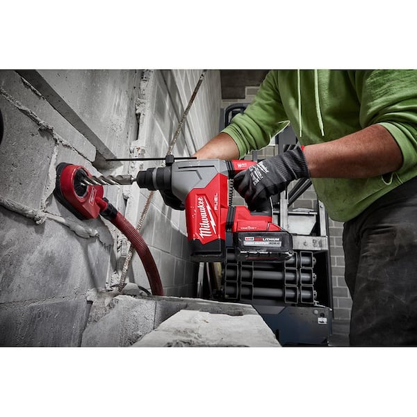 M18 FUEL 18V Lithium-Ion Brushless Cordless SDS-Plus 1-1/8 in. Rotary Hammer Drill (Tool-Only) - image 11