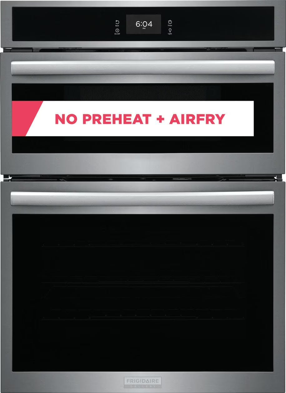 Frigidaire Gallery GCWM3067AD 30 inch Black Stainless Wall Oven and Microwave Combination - image 3