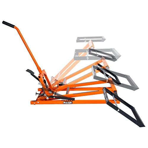 Pro-LifT Lawn Mower Lift Jack - 350 Lbs Capacity for Tractors and Zero Turn Lawn Mowers