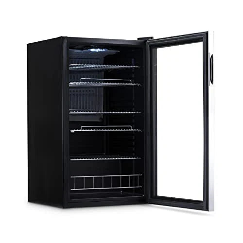 Beverage Refrigerator Cooler / 126 Cans Free Standing with Right Hinge Glass Door - image 3