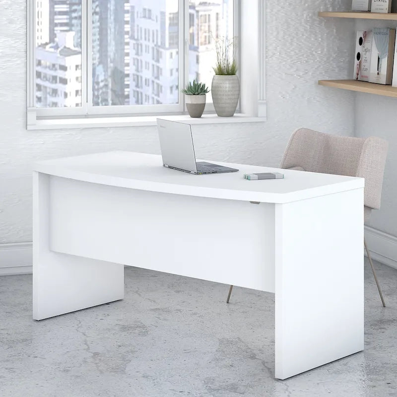 Bush Business Furniture Echo 60W Bow Front Desk - image 1