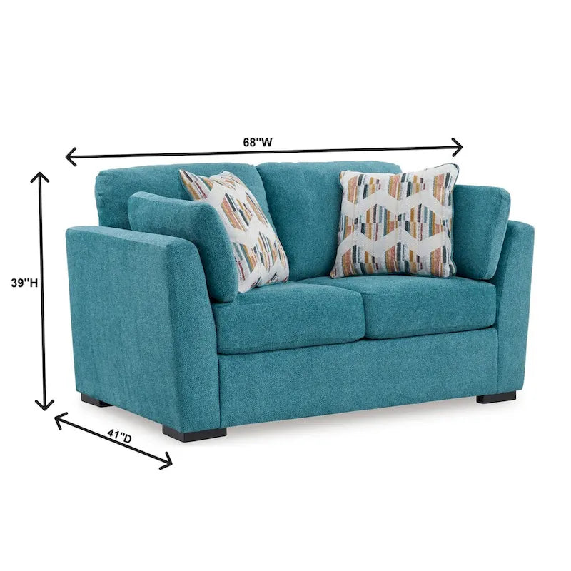 Roundhill Furniture Clareen 2-Piece Sofa and Loveseat Living Room Set - image 20