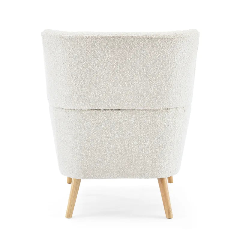 Christopher Knight Home Almond Boucle Tufted Back Accent Chair - image 9