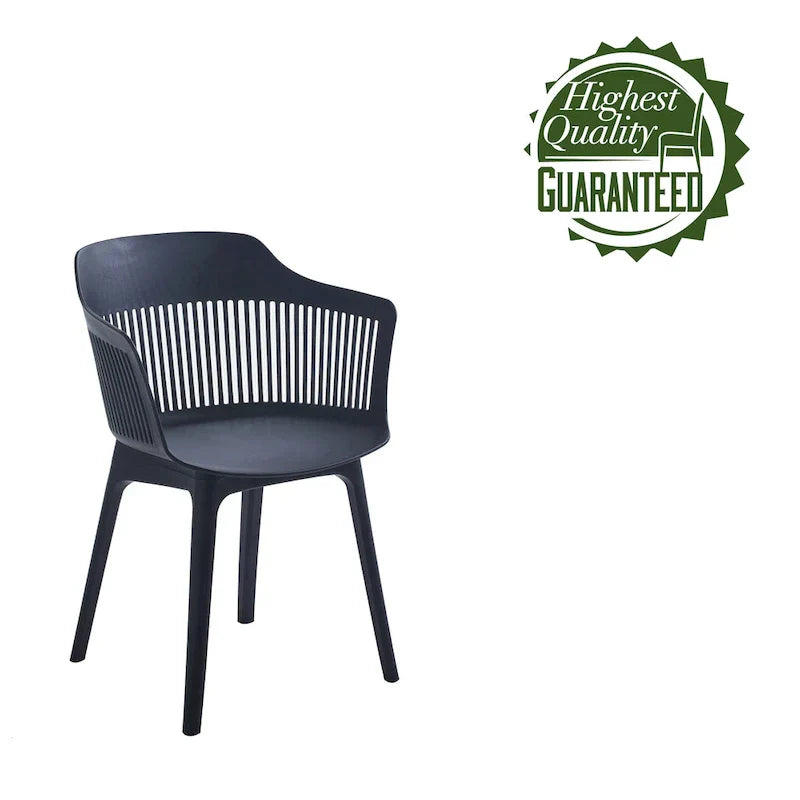 Porthos Home Palmer Set of 2 Dining Chairs with Plastic Shell and Legs - image 10