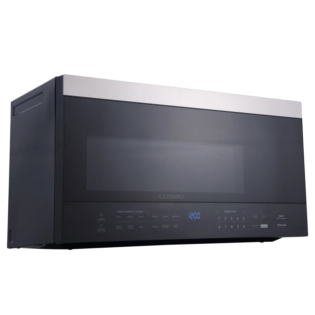 Cosmo 5 Piece Kitchen Appliance Package With 30" Electric Cooktop 24" Single Electric Wall Oven 30" Over-the-range Microwave French Door Refrigerator & 24" Built-in Fully Integrated Dishwasher - image 9