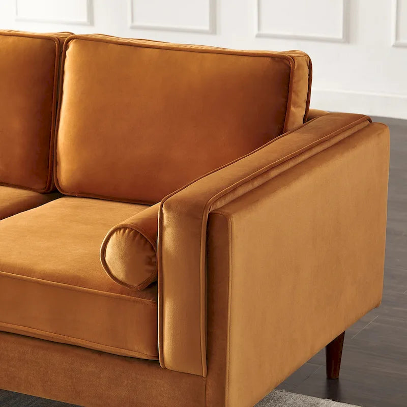 Lavinia Mid-Century Modern Sofa for Living Room - Dimensions: 33 x 88 x 34 inches - image 23