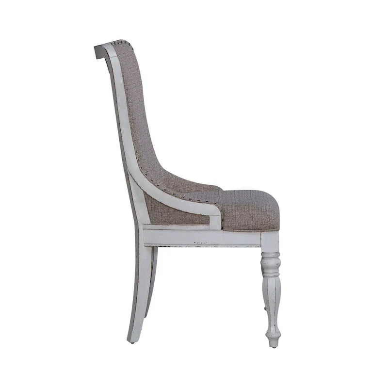 Set of 2 Magnolia Manor Upholstered Wingback Chairs - image 6