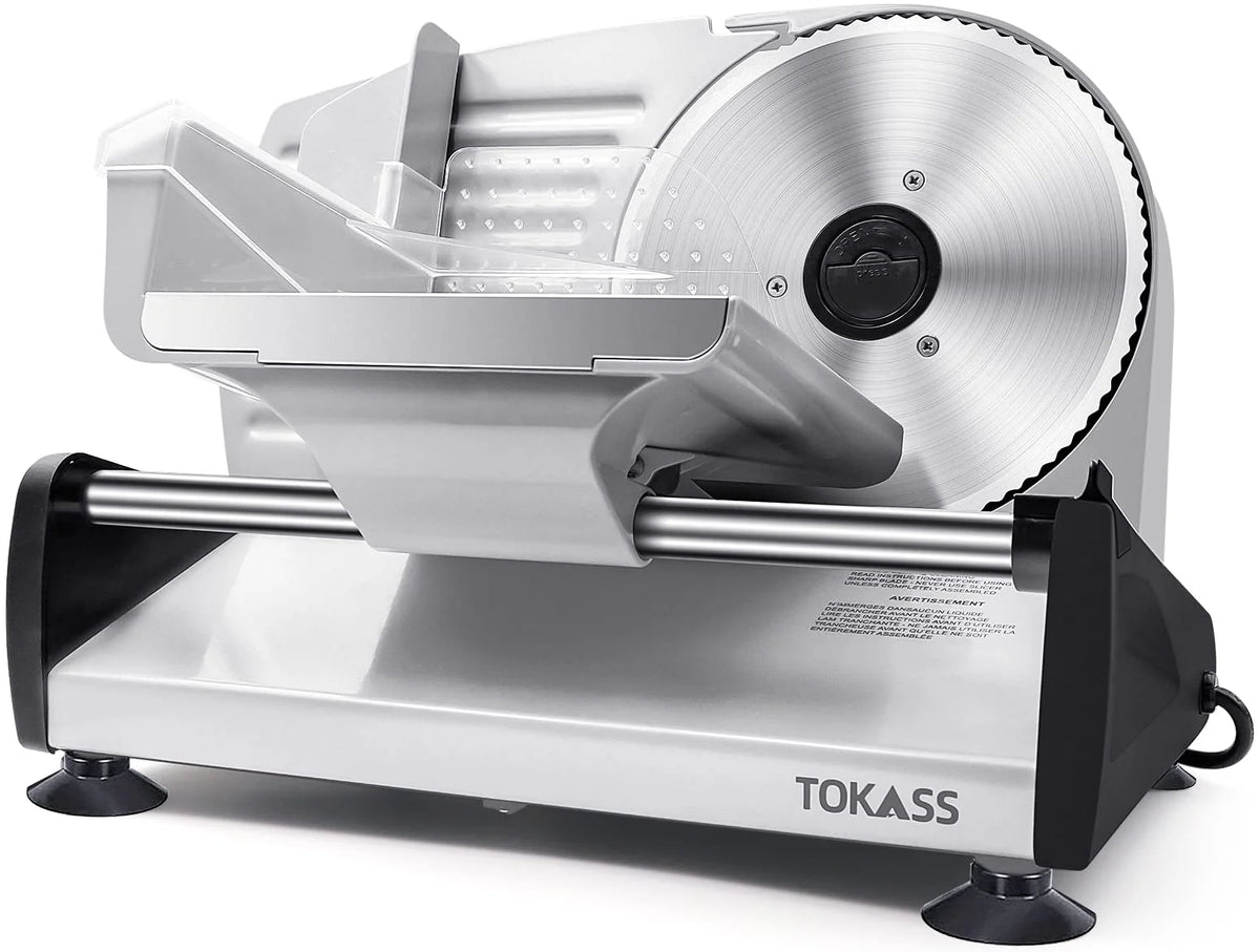 TOKASS Electric Deli Food Slicer with 7.5'' Stainless Steel Blade - image 1