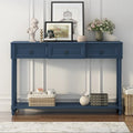 Entryway Console Table with Drawers and Extended Shelf - image 4