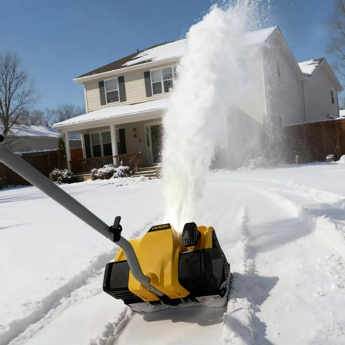 12" Cordless Snow Shovel Compatible with Dewalt 20V MAX Battery(Tool Only) - image 9