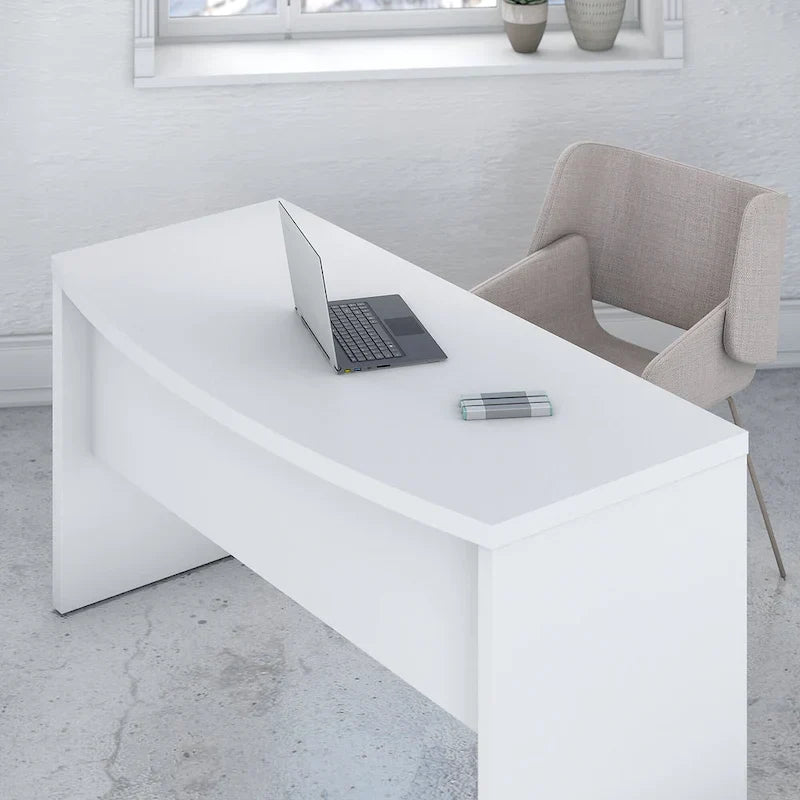 Bush Business Furniture Echo 60W Bow Front Desk - image 36