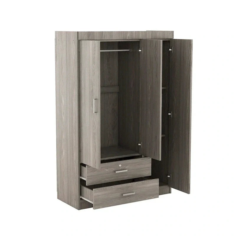 3-Door Wardrobe with 2 Drawers - image 20