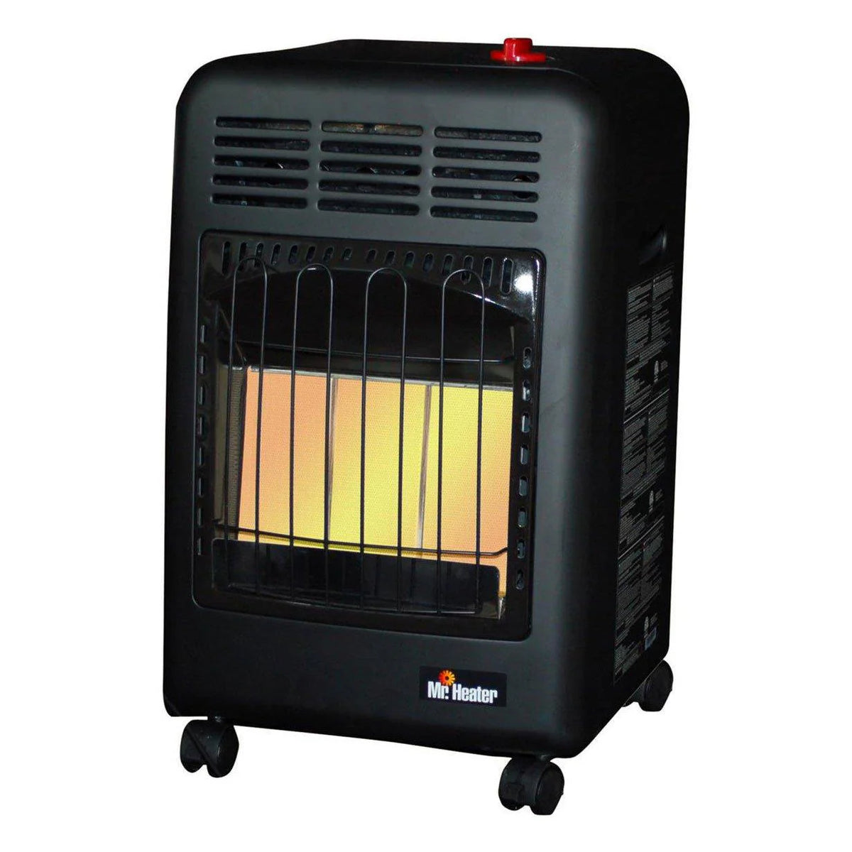 Portable Propane Radiant Heater by Brand Name, 18,000 BTU, Outdoor Use, Includes Regulator & Hose, Safety Features, Mobile Cabinet Design - image 4