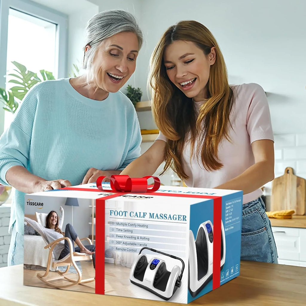 Shiatsu Foot Massager with Heat-Foot Massager Machine for Neuropathy, Plantar Fasciitis and Pain Relief-Massage Foot, Leg, Calf, Ankle with Deep Kneading Heat Therapy, Gift for Mother's Day - image 15