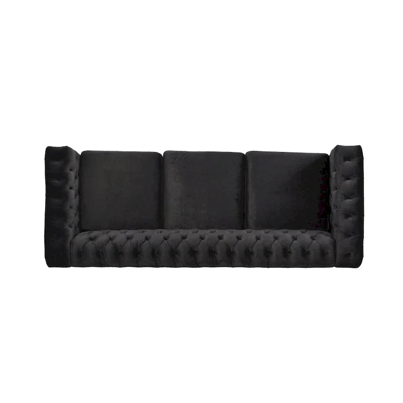 Christopher Knight Home Parkhurst Velvet Tufted Sofa - image 12