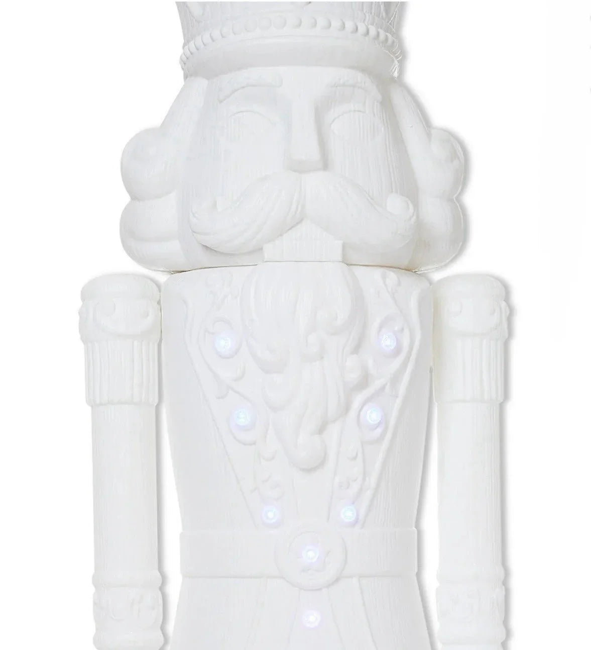 2025 Holiday Time 75” 6 Foot Nutcracker Christmas Statue Decoration, Lights/Music - image 1
