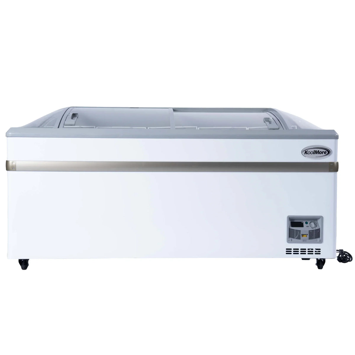 65 Inch Manual Defrost Island Chest Freezer 16 cu. ft. Capacity in White - image 2