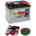 EverStart Platinum AGM Automotive Battery, Group Size H5 / LN2 / 47 12 Volt, 680 CCA 105RC with Top Post Epoxy Coated Battery Terminal - image 1