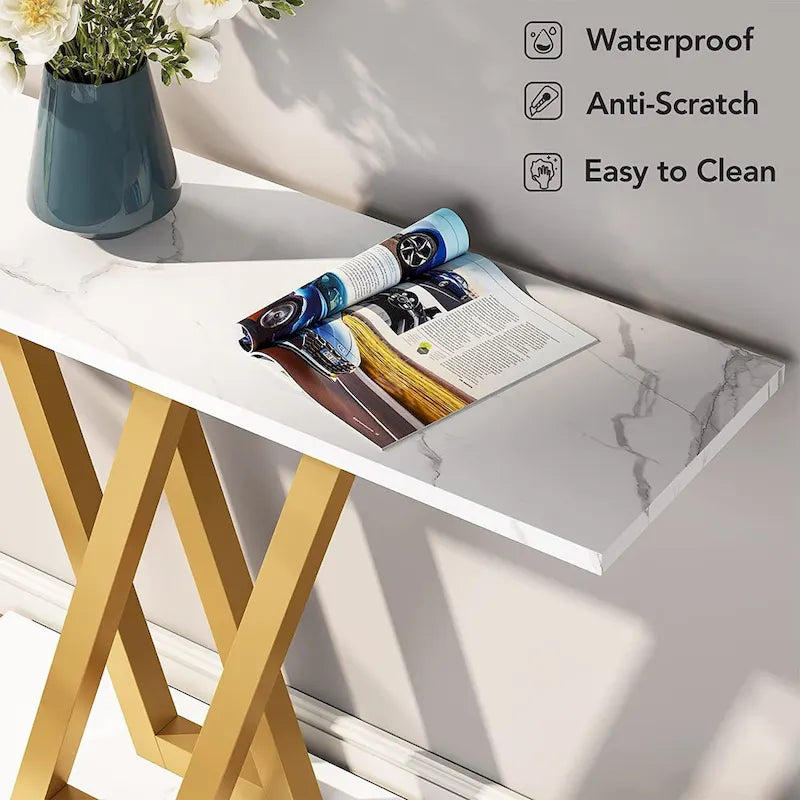 43-Inch Narrow Console Table for Entryway and Living Room - image 15