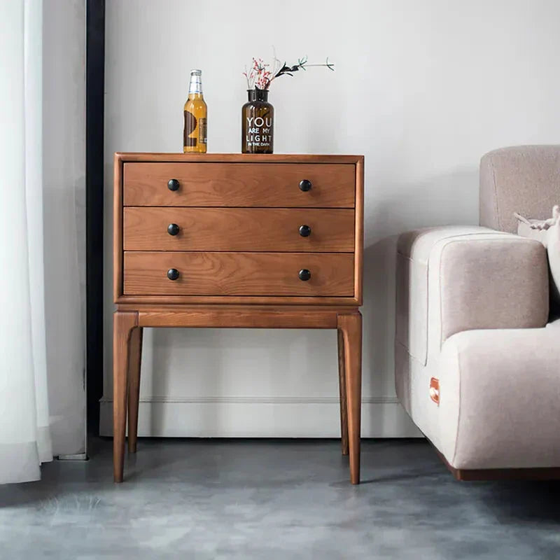 Mid Century Modern Chest Cabinet with Storage