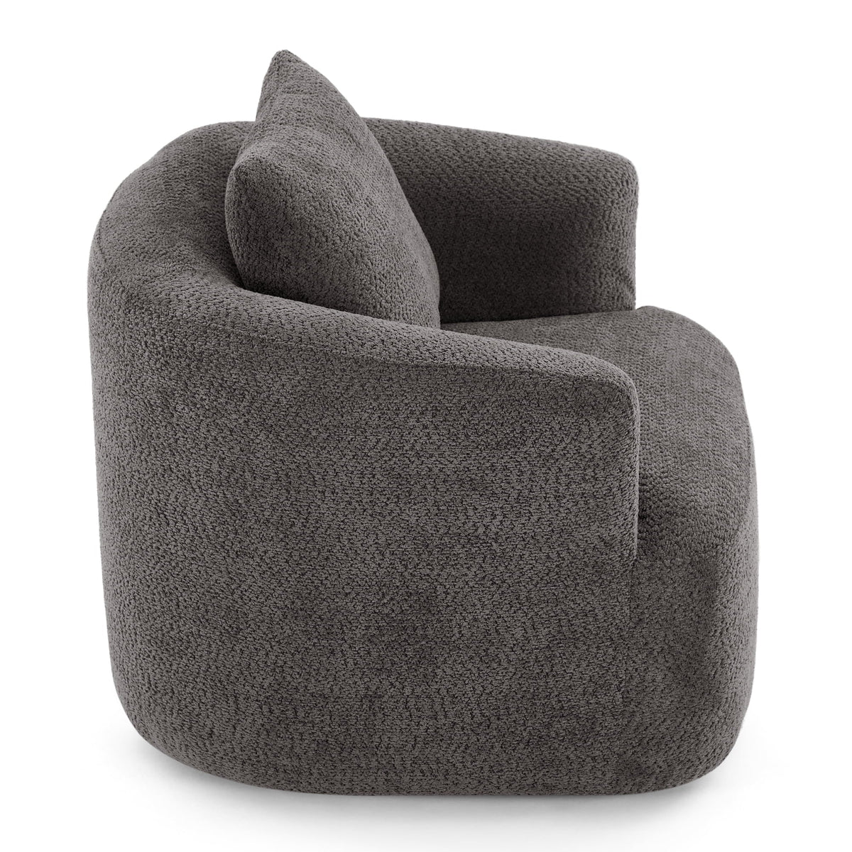 Harper & Bright Designs 360- Swivel Accent Chair, Barrel Chair Swivel Upholstered Sofa Chair with Cushion for Living Room Office, Beige - image 28