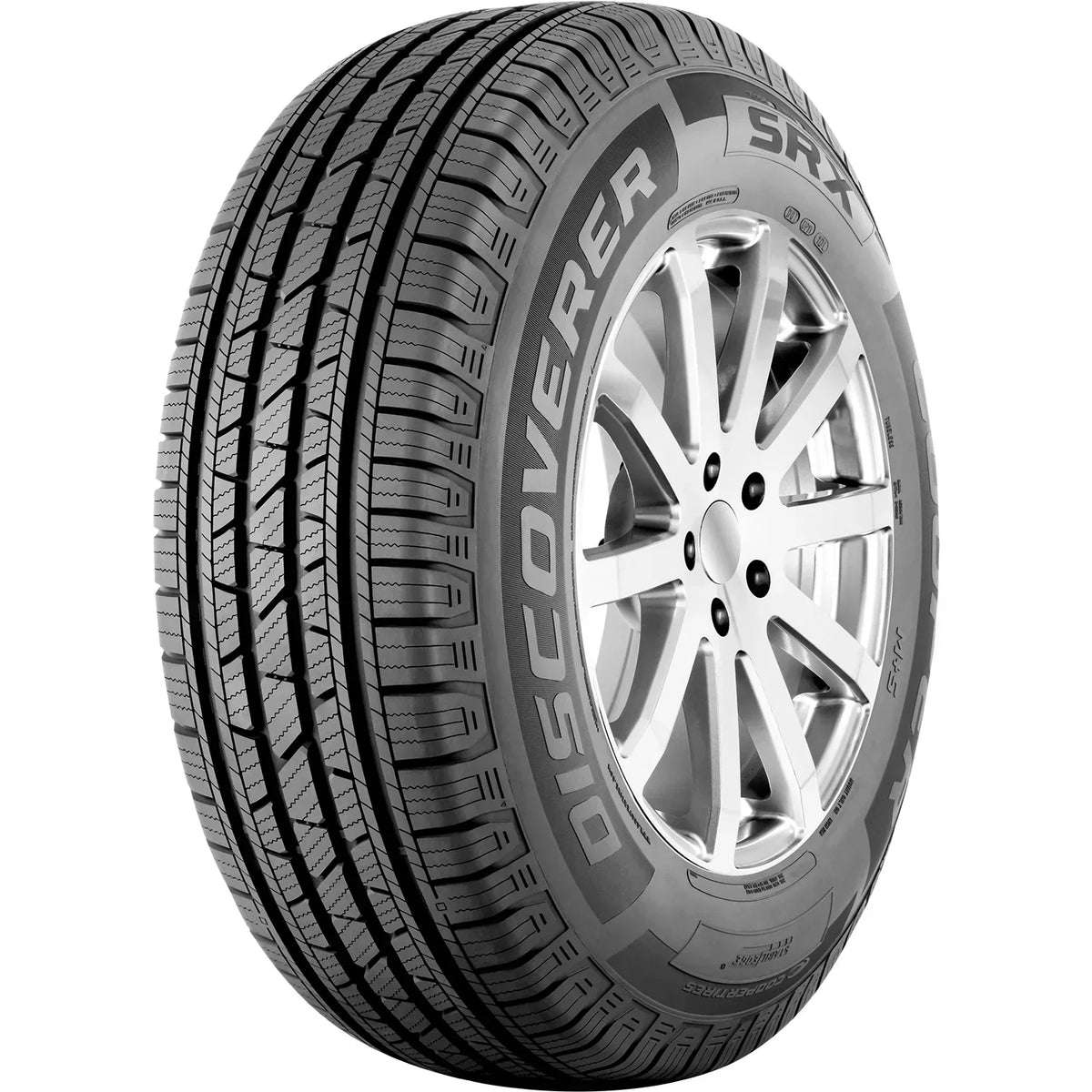 Pair of 2 (TWO) Cooper Discoverer SRX 265/70R16 112T AS A/S All Season Tires Fits: 2015 Toyota Tacoma TRD Pro, 2000-06 Toyota